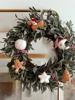 -Lot 12 déco de Noël en sherpa