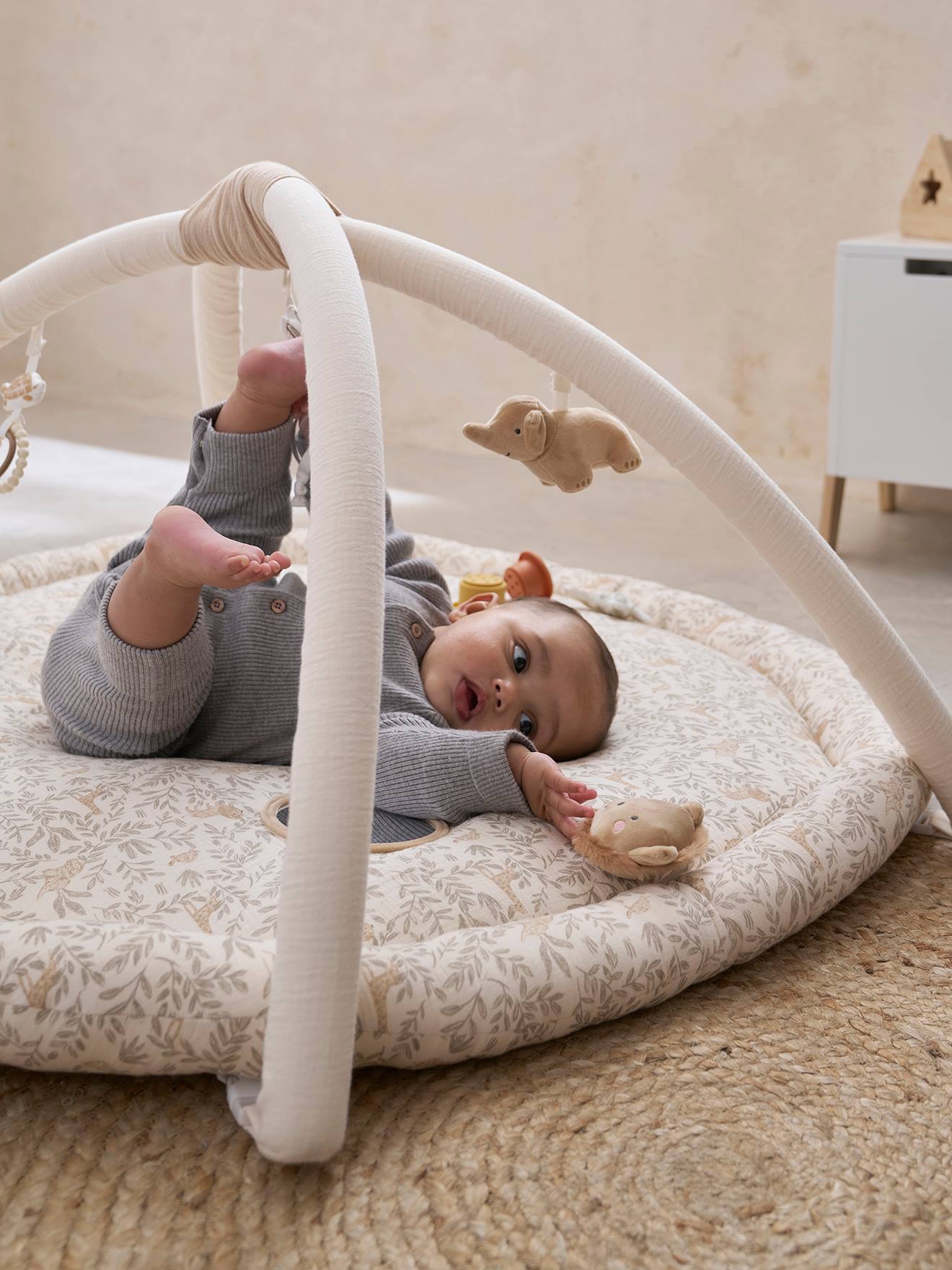 Tapis d'éveil avec arches et rebord BABYLON babylon (Vertbaudet) - Image 1