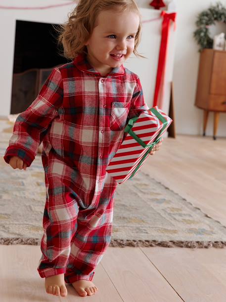 Bébé-Pyjama bébé flanelle Noël capsule famille