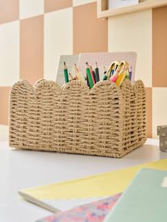 Linge de maison et décoration-Pot à crayons feston