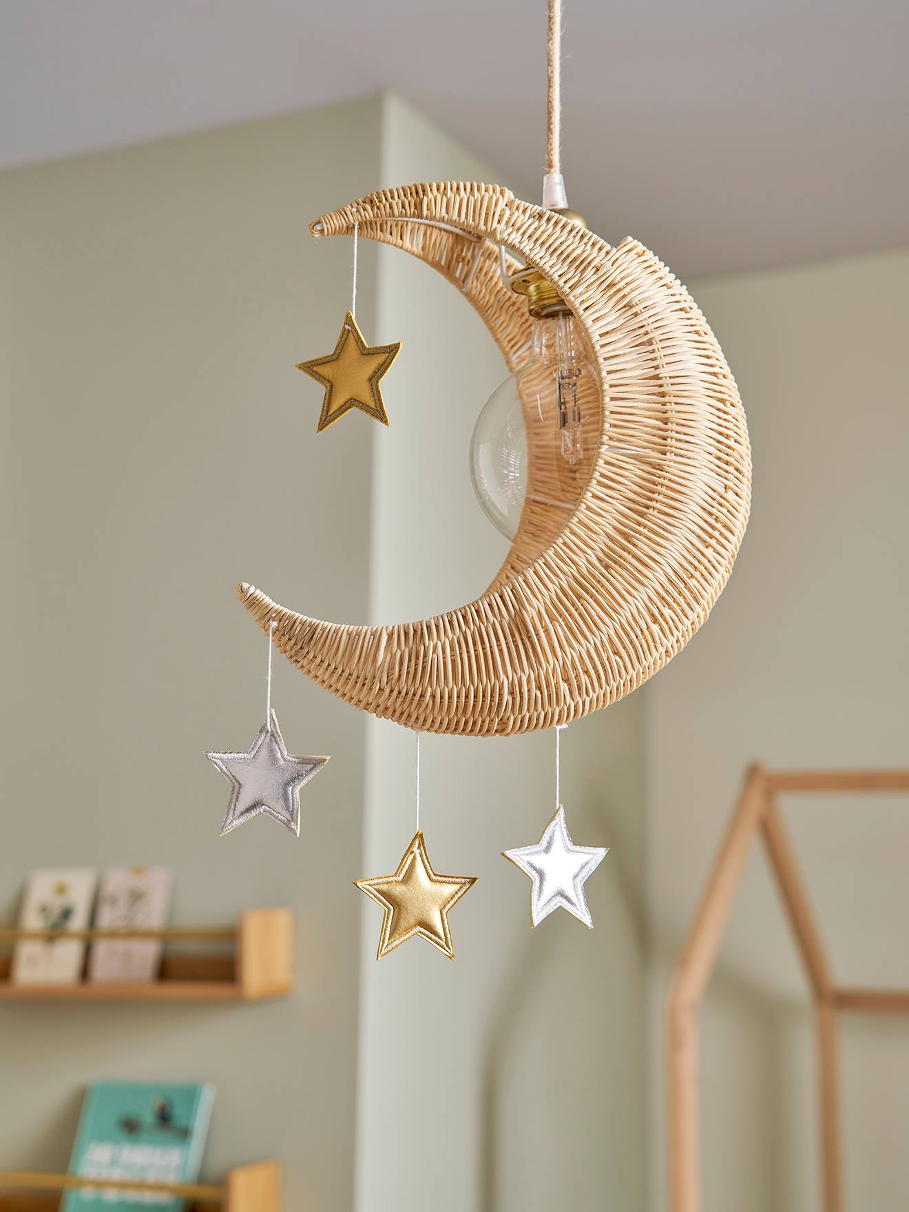 Abat-Jour Lune beige (Vertbaudet) - Couverture