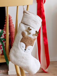 Linge de maison et décoration-Décoration-Objet déco-Chaussette Noël renne