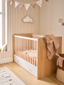 Chambre et rangement-Chambre-Lit bébé, lit enfant-Lit bébé évolutif 60x120cm MOONLIGHT