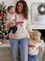 Sweat bébé Noël capsule famille vanille 2 - vertbaudet enfant 
