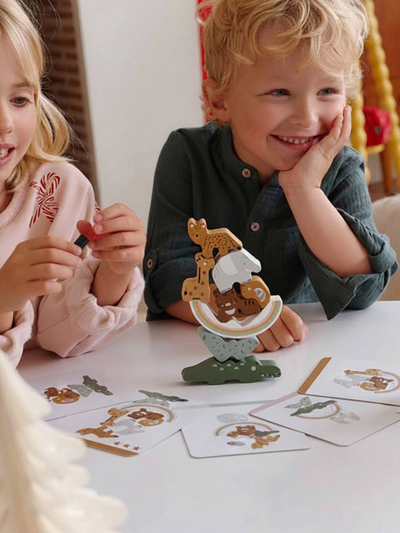 Jeu d'équilibre TANZANIE en bois FSC® marron