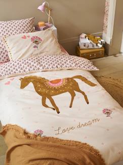 Parure housse de couette + taie d'oreiller ARIZONA DREAM, avec coton recyclé  - vertbaudet enfant
