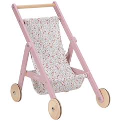 Jouet-Poussette  en bois pour poupée