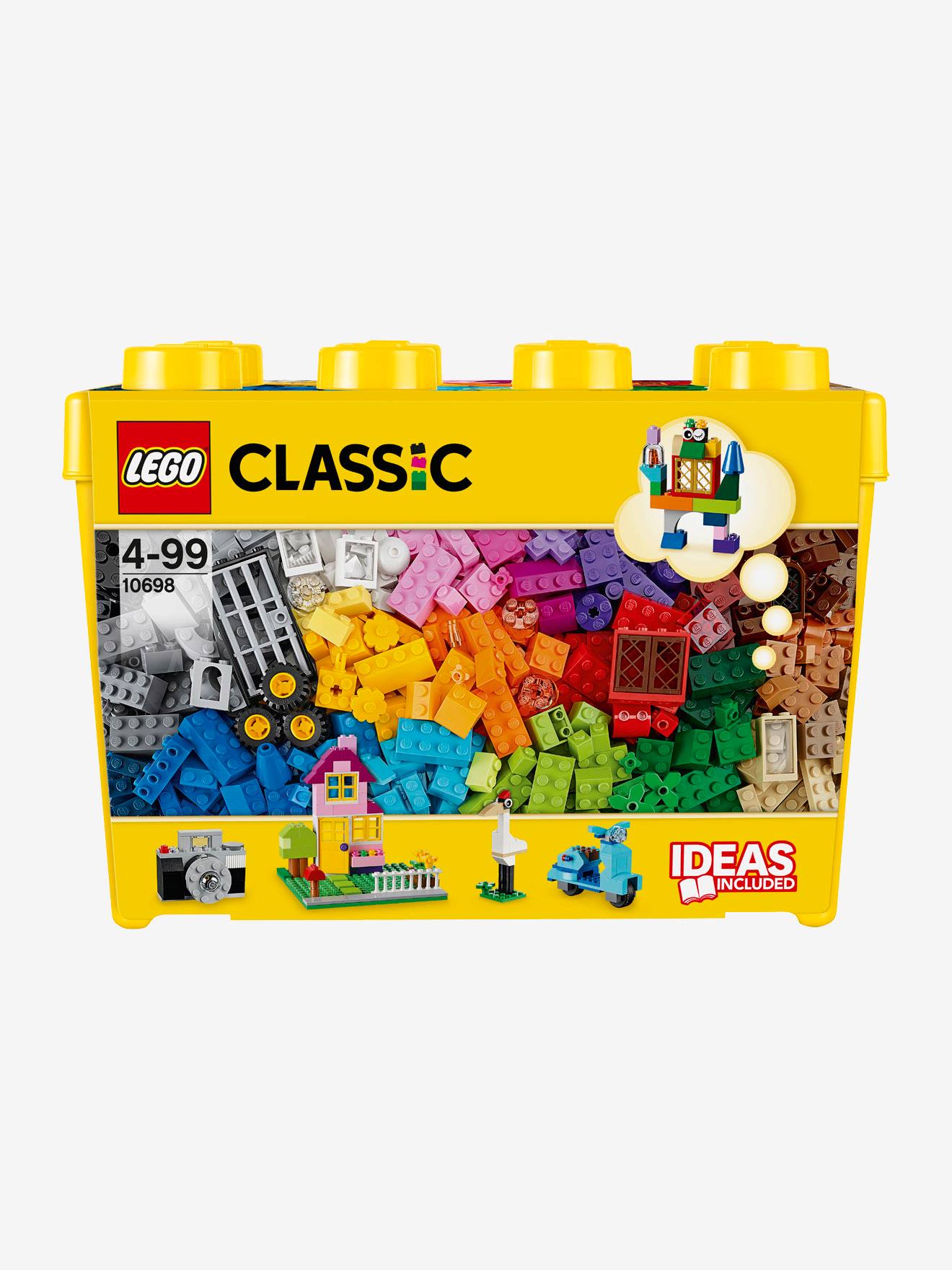 Lego - 10698 Boîte De Briques Créatives Deluxe Lego Classic Jaune