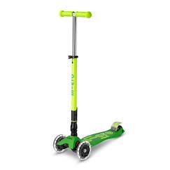 Jouet-Trottinette enfant maxi micro deluxe pliable néon  led
