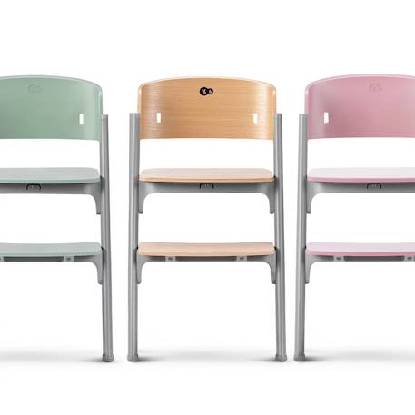 Chaise haute avec design moderne et soutien ergonomique Rose+Vert 5 - vertbaudet enfant 
