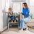 Chaise haute avec design moderne et soutien ergonomique Rose+Vert 7 - vertbaudet enfant 