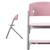 Chaise haute avec design moderne et soutien ergonomique Rose+Vert 2 - vertbaudet enfant 