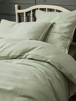 Linge de maison et décoration-Linge de lit enfant-Housse de couette gaze de coton "gaufrée"