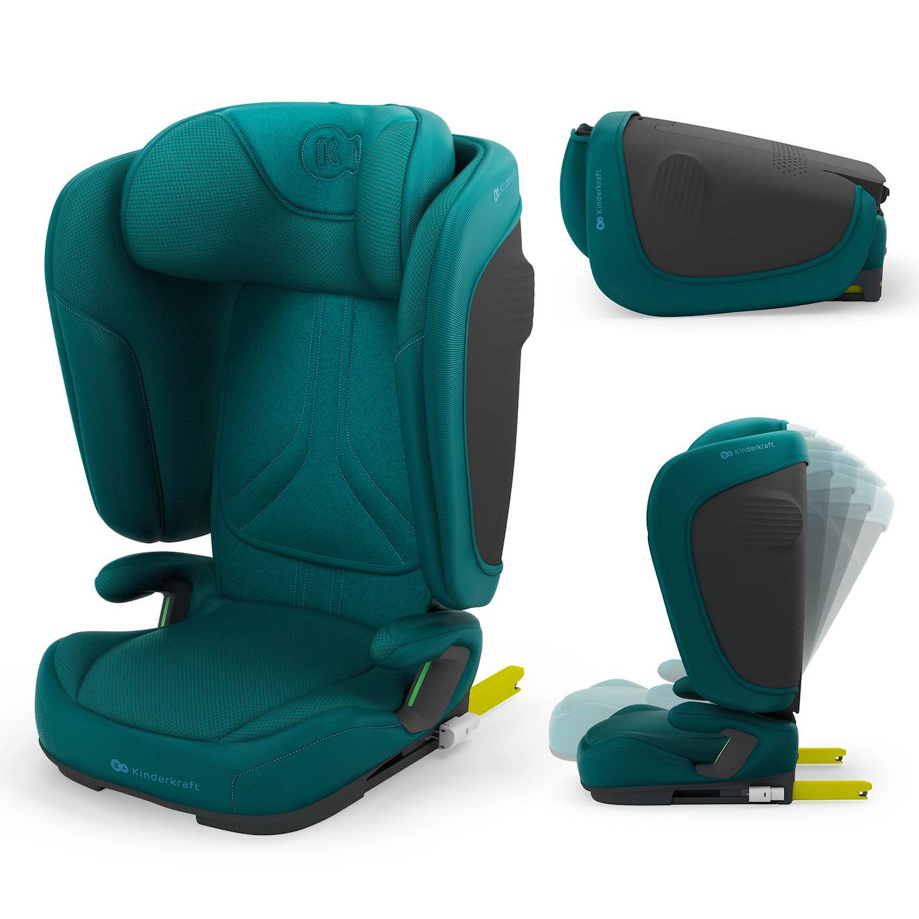 Siège Auto Unity 2 I-size Pliable Avec Isofix, Dossier Inclinable 5 Positions Et Sps+ H-guard Vert
