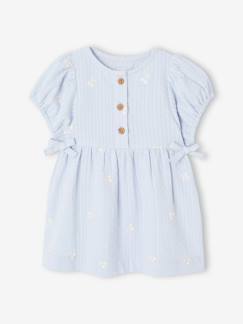 Bébé-Robe, jupe-Robe bébé fille détails brodés