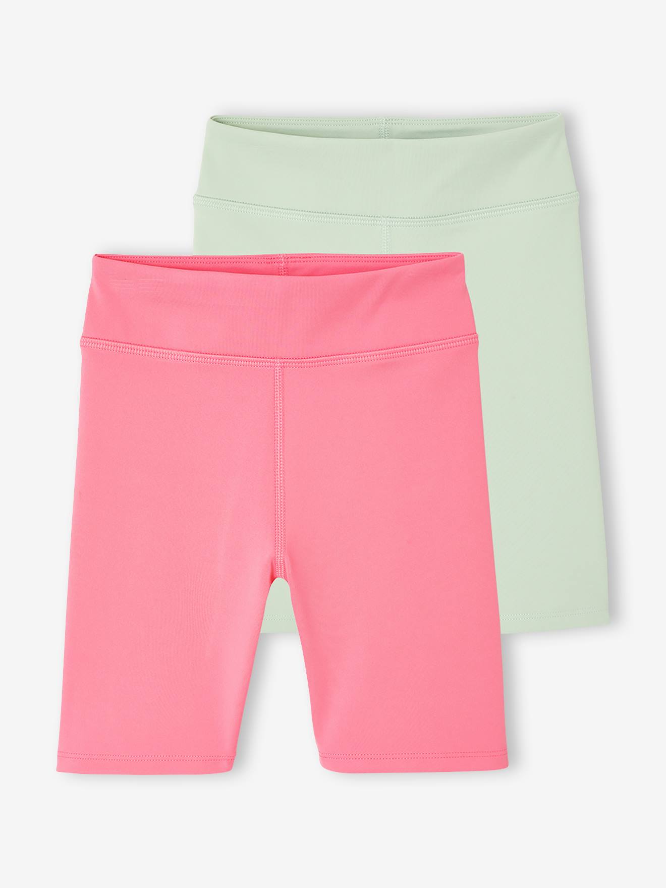 Lot 2 cyclistes fille sport rose Lot 2 cyclistes fille sport rose