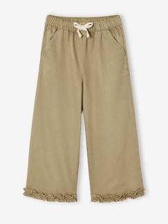 Pantacourt large fille lyocell  - vertbaudet enfant