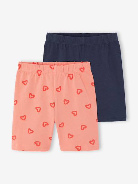 Fille-Pantalon-Lot 2 cyclistes fille 