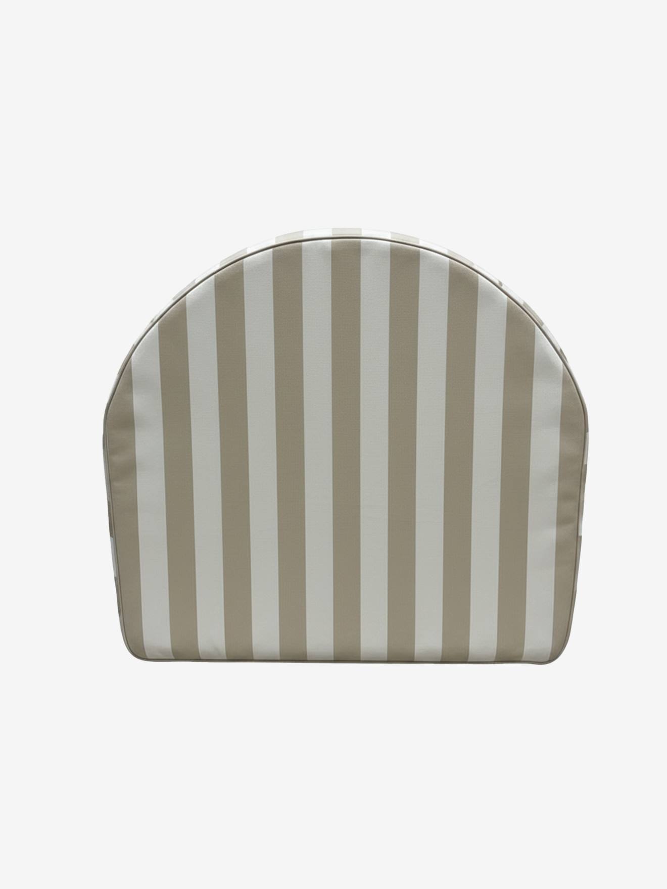 Fauteuil en mousse rayé Ourson personnalisable rayé beige (Vertbaudet) - Image 2