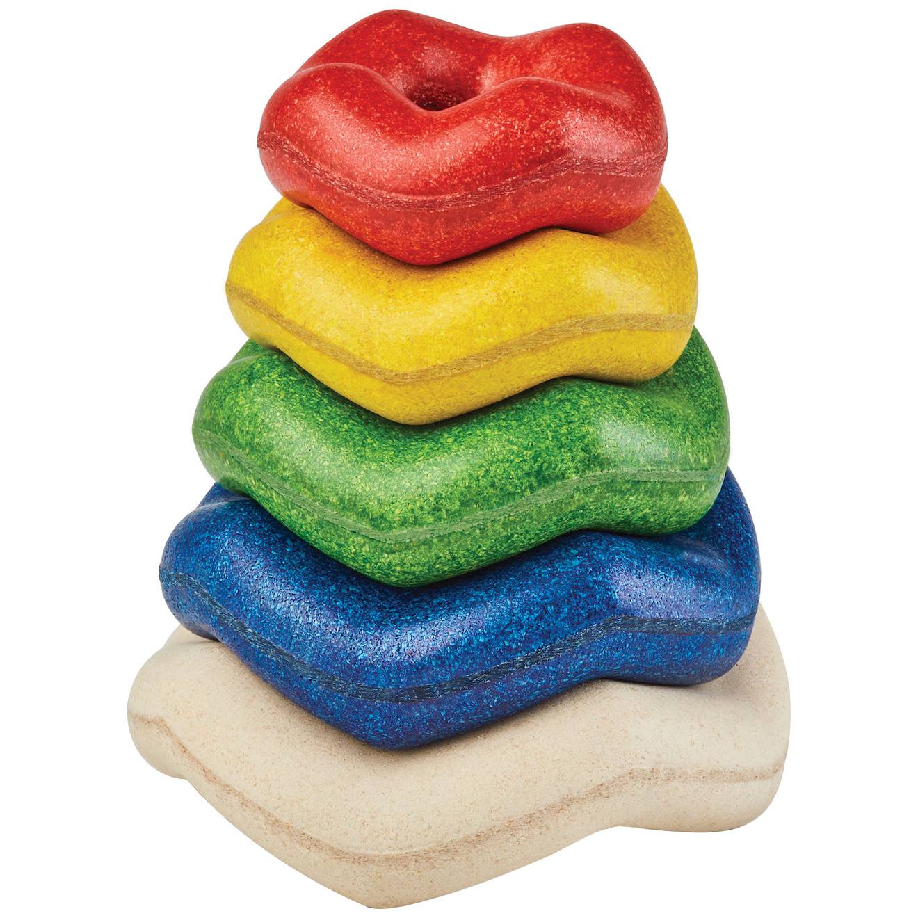 Vagues À Empiler Multicolore