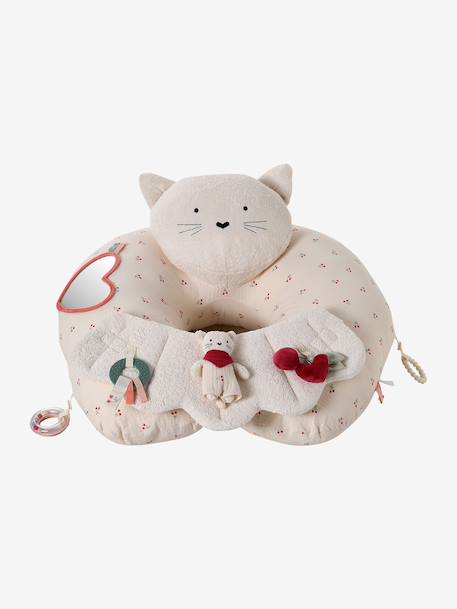 Vertbaudet - Coussin bébé des découvertes cherry