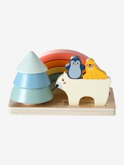 Trio jouets d'éveil en bois FSC®  - vertbaudet enfant