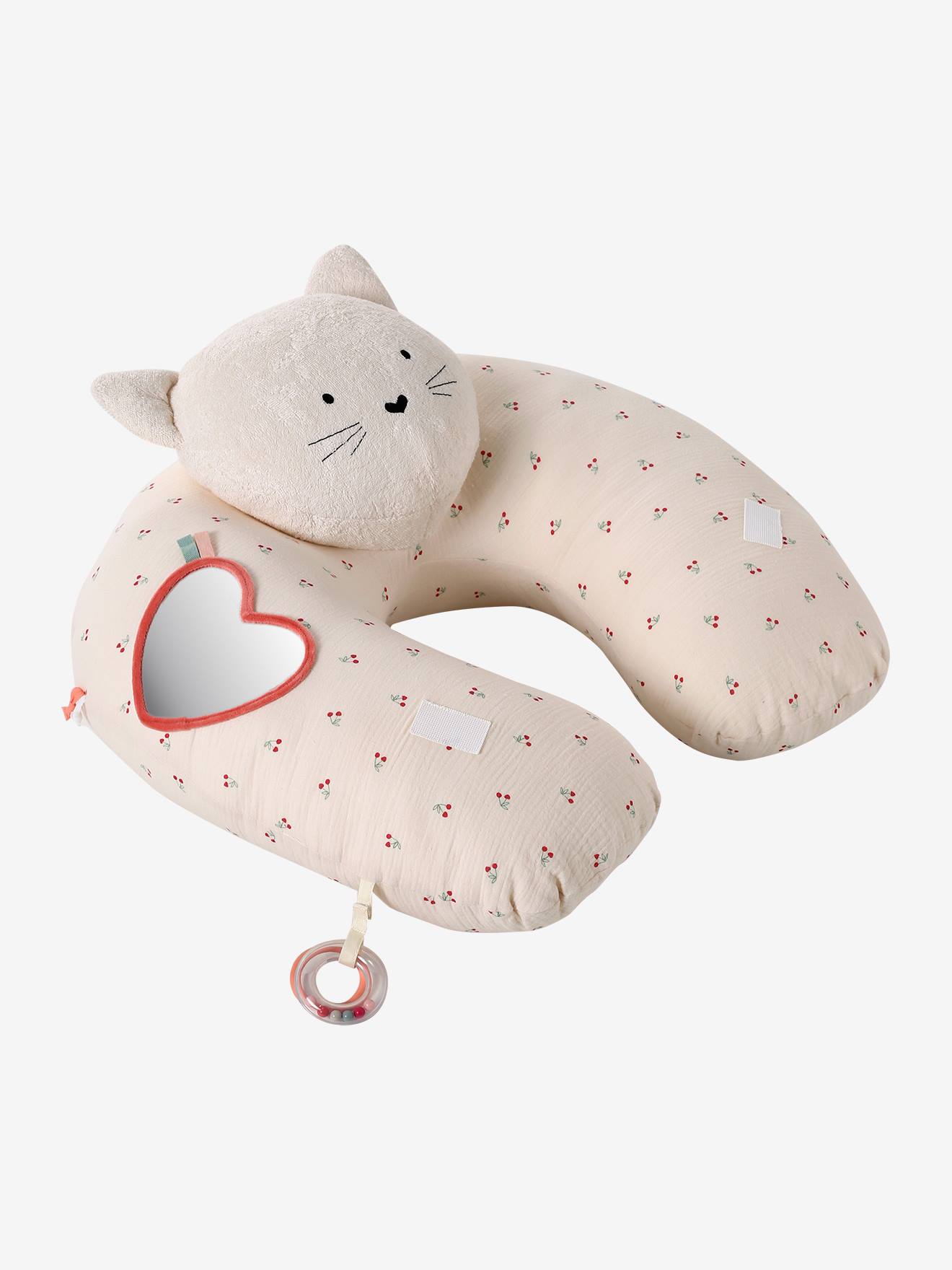 Coussin bébé des découvertes cherry (Vertbaudet) - Image 1