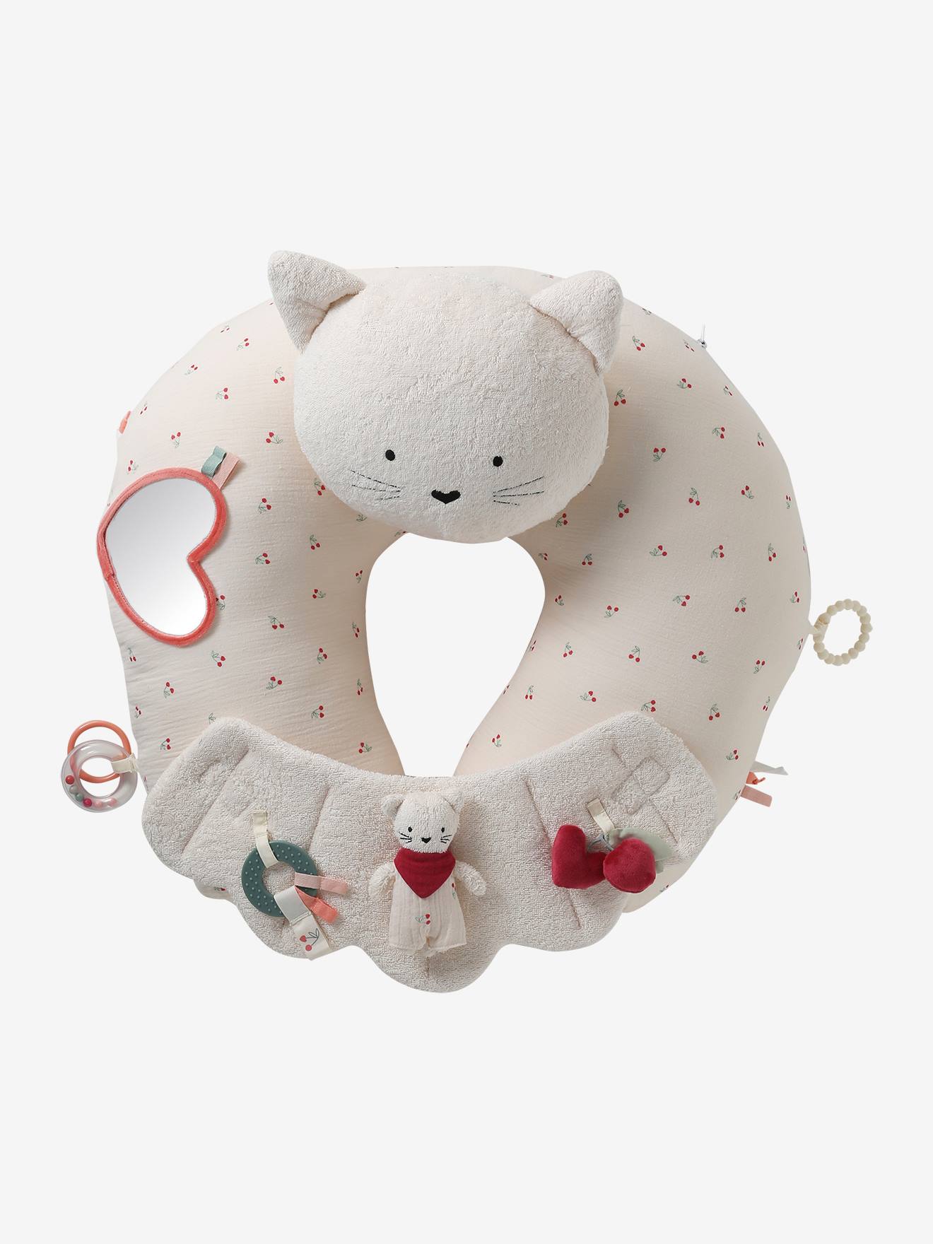 Coussin bébé des découvertes cherry (Vertbaudet) - Image 2