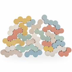 Blocs d'équilibre en bois (24 pièces)  - vertbaudet enfant