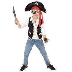 Jouet-Jeux d'imitation-Top et accessoires pirate