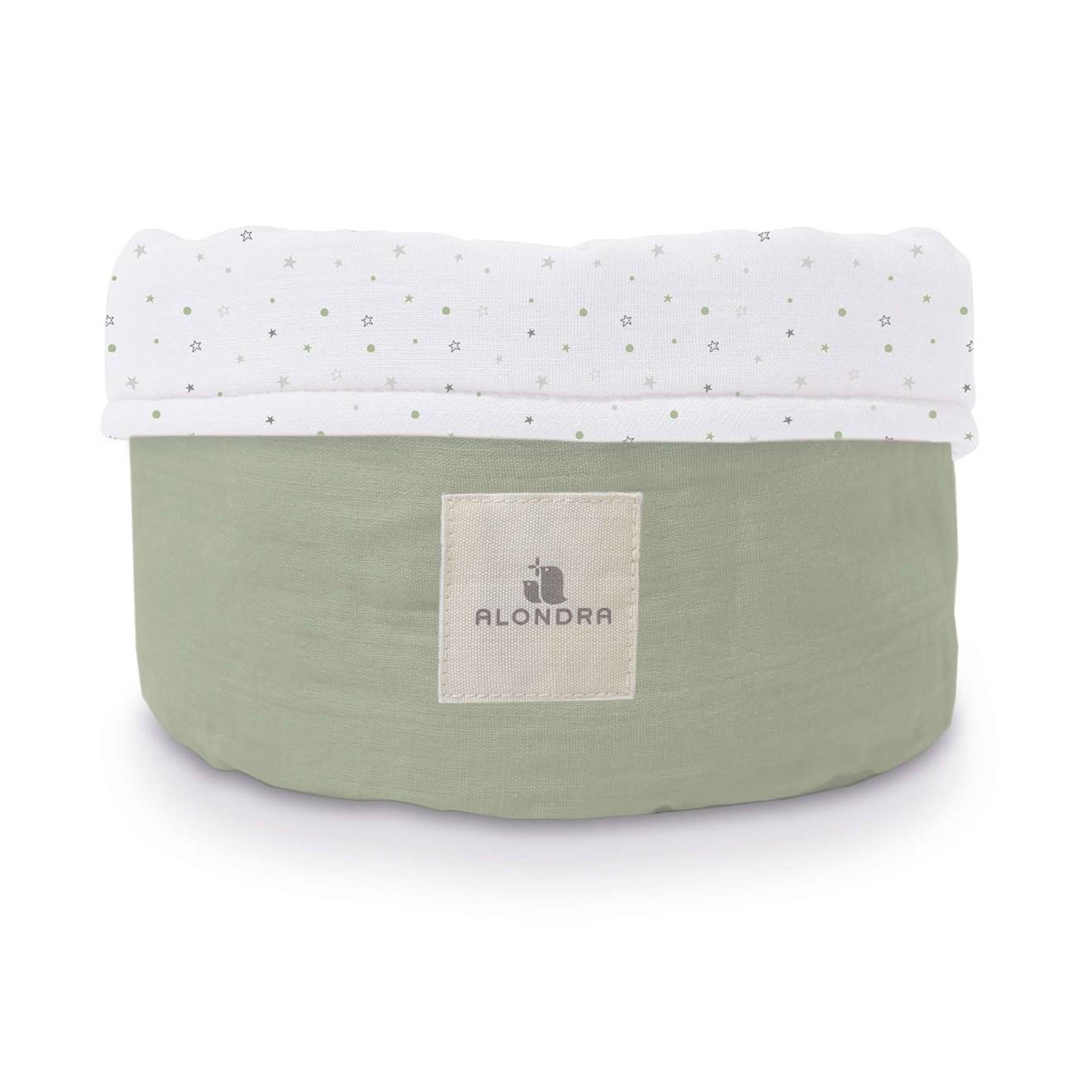 Panier Ovale Pour Produits Bébé Vert