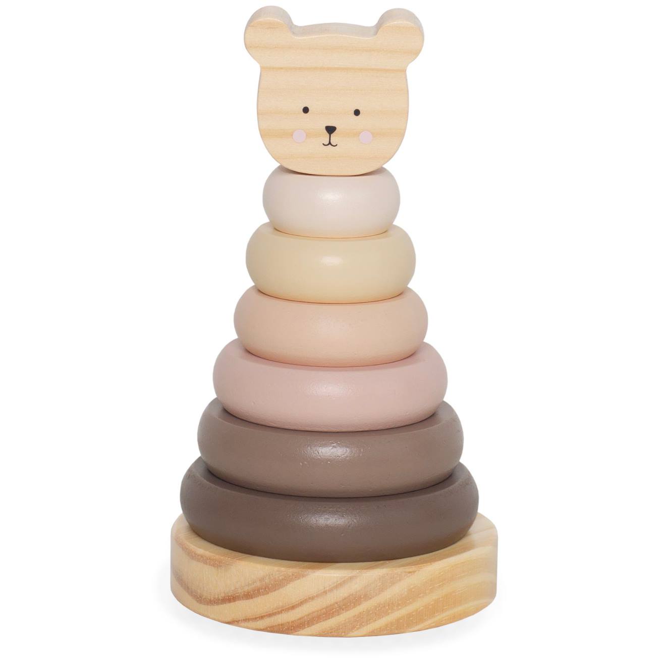 Tour À Empiler Marron, Beige