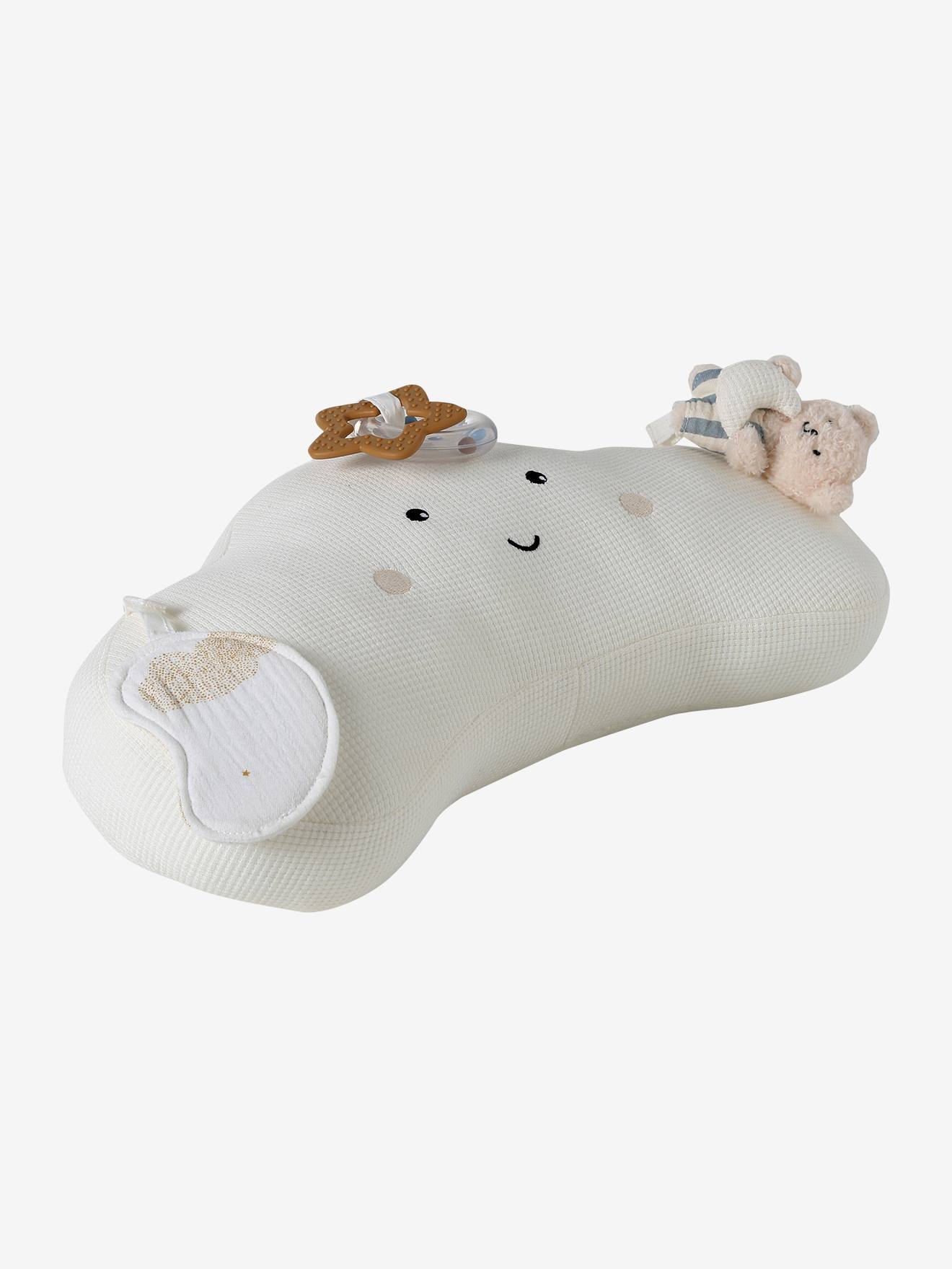 Coussin bébé d'activités NUAGE blanc (Vertbaudet) - Image 1