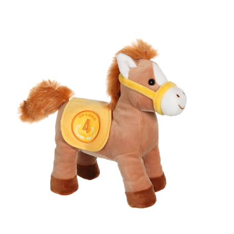 Peluche - race poneez sonore 22cm Bleu+Bleu clair+Corail+Foncé - Bleu clair+Jaune+Jaune - orange+Jaune - rouge+Orange+Rouge+Rouge - violet+Vert+Violet 21 - vertbaudet enfant 