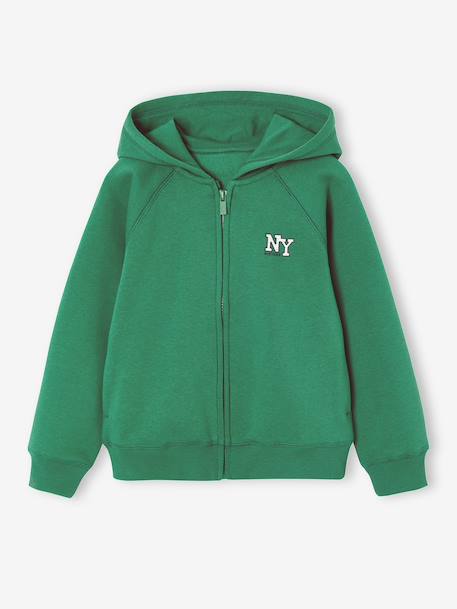 Garçon-Vêtements de sport-Sweat zippé garçon Basics