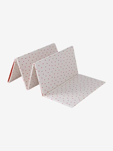 Vertbaudet - Grand tapis d'activités pliable petit cœur