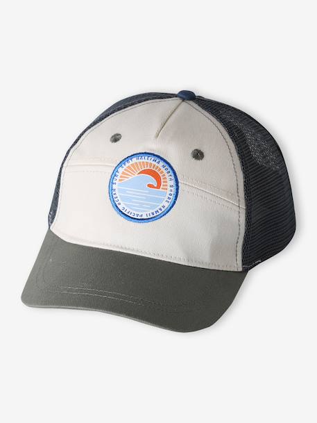 Casquette garçon coton style trucker  - vertbaudet enfant