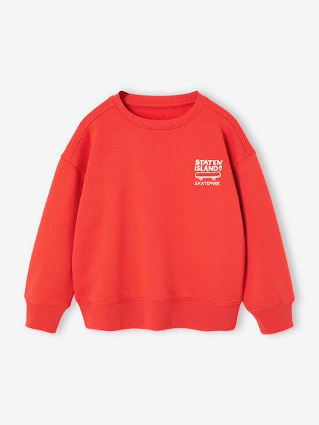 Garçon-Sweat couleur motif poitrine Basics garçon
