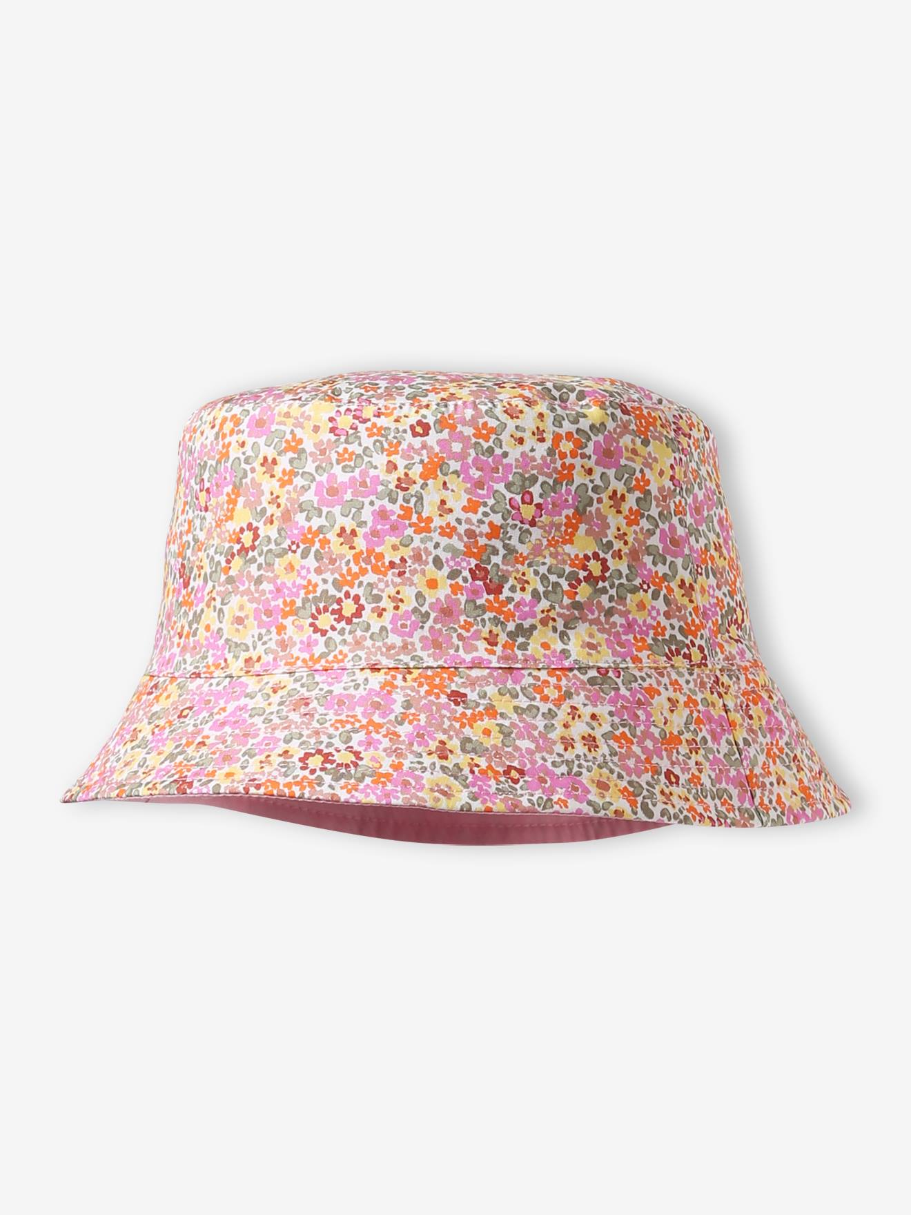 Bob fille réversible rose