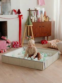 Jouet-Premier âge-Tapis réversible et pliable avec balles