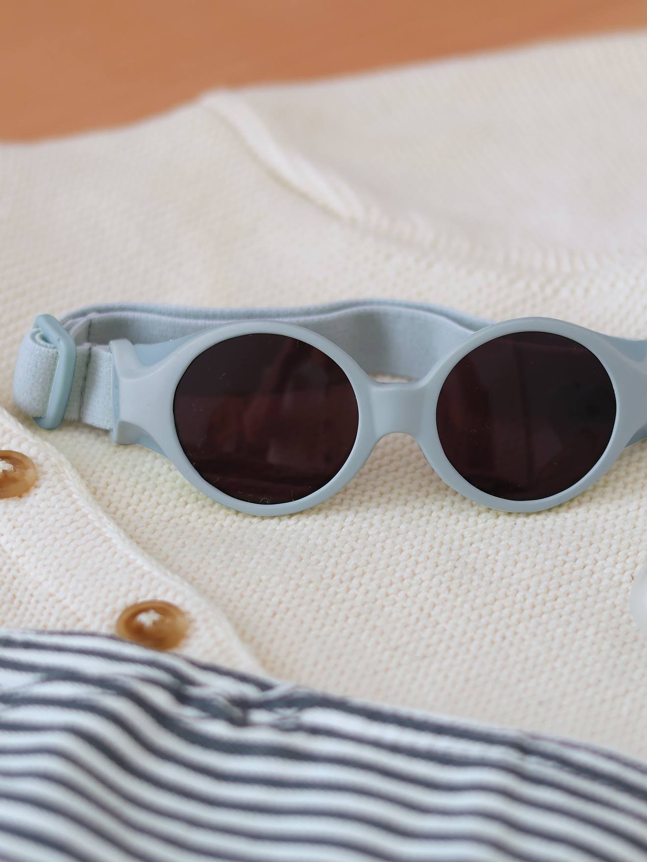 Lunettes de soleil Glee pour bébé de 0 à 9 mois bleu (Béaba) - Image 2