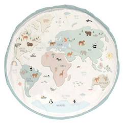 Jouet-Tapis et sac de rangement worldmap colour