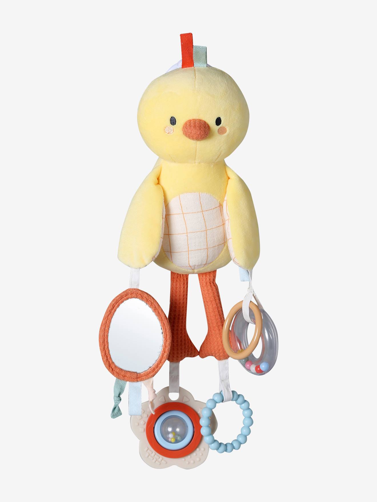 Peluche à suspendre activité jaune (Vertbaudet) - Image 1