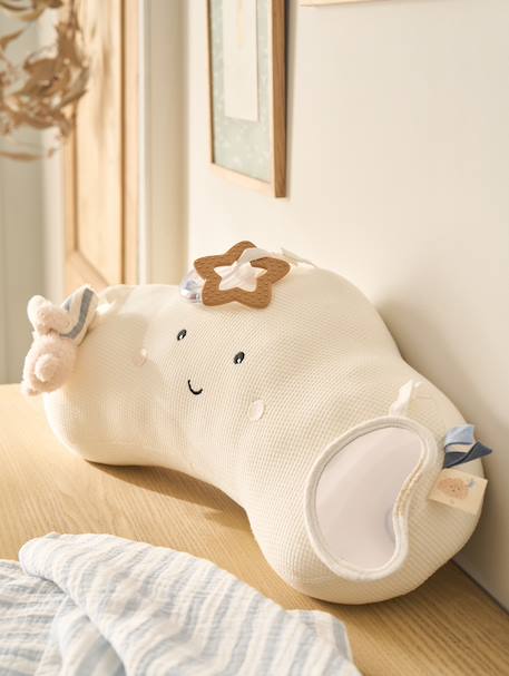 Vertbaudet - Coussin bébé d'activités NUAGE blanc