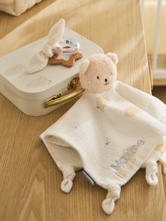 Jouet-Doudou personnalisable et hochet avec mallette NUAGE