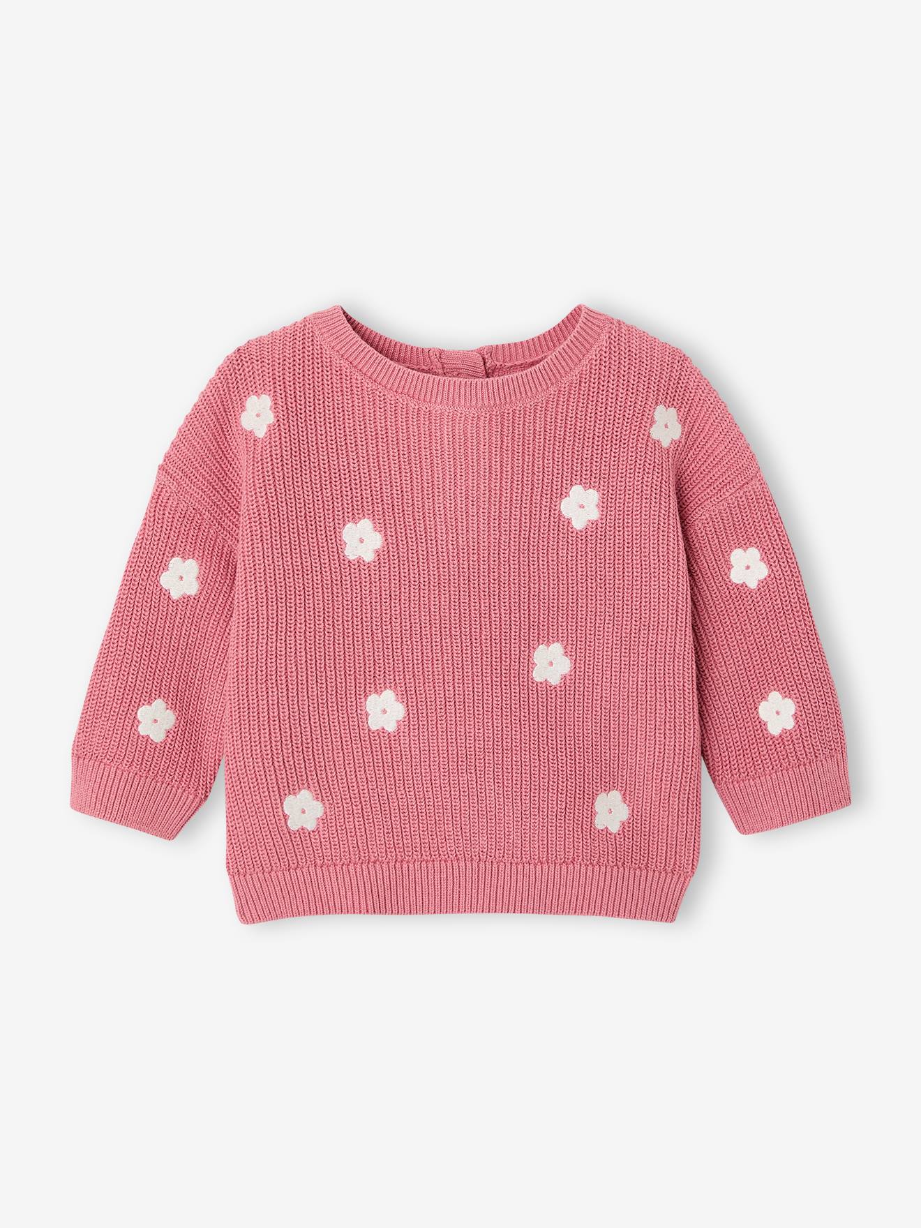 Pull bb brod vieux rose 11 €