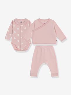 Coffret cadeau ensemble bébé velours 3 pièces  - vertbaudet enfant