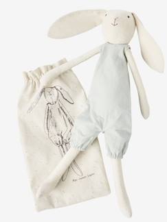 Jouet-Premier âge-Doudous, peluches et jouets en tissu-Poupée en lin Mon lapin