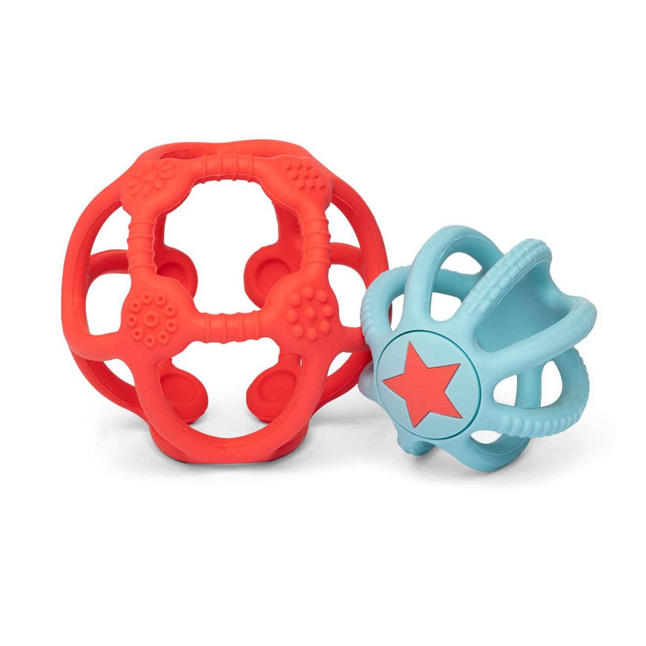 Lot De 2 Flexi Balles Multi-coloured