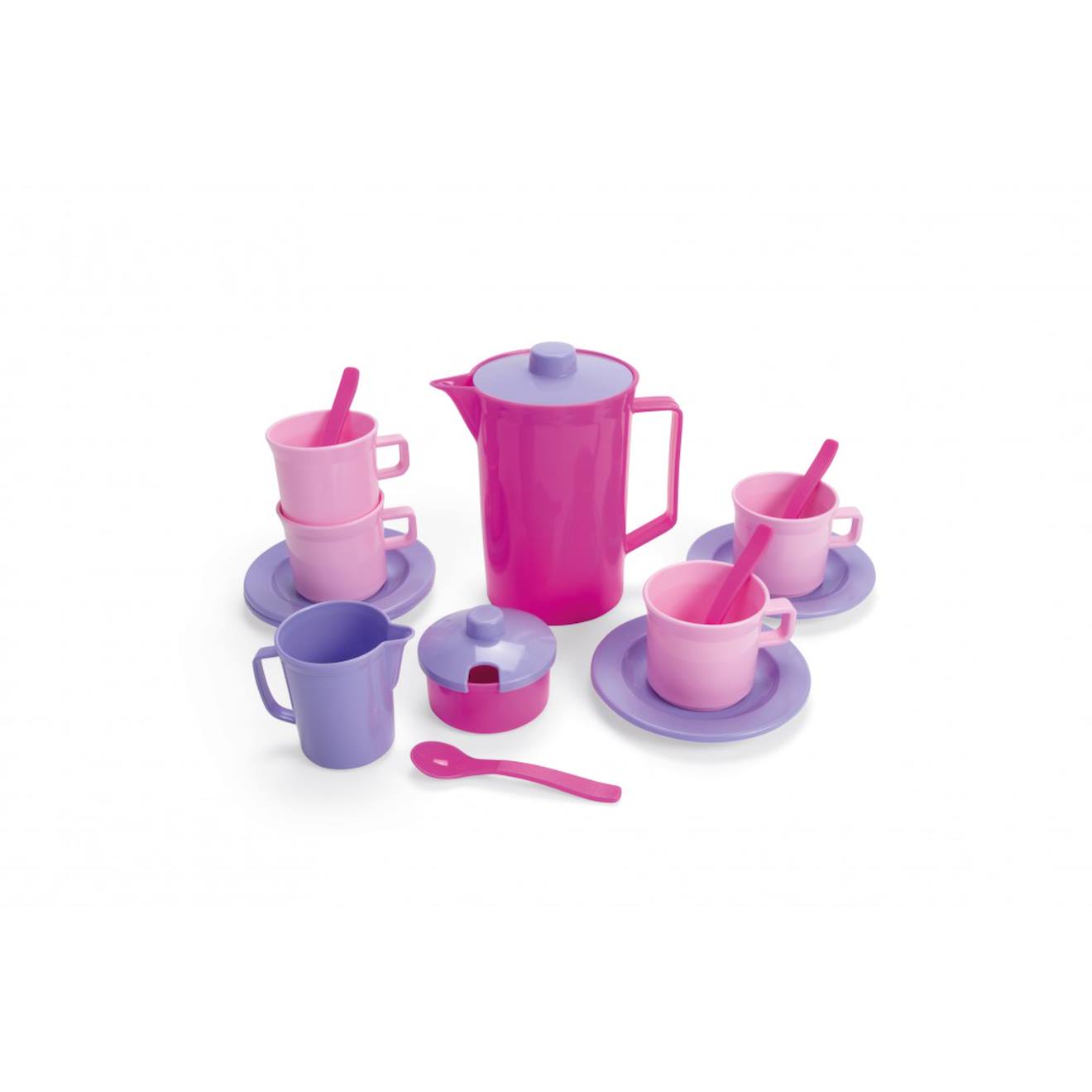 Set De Café (my Little Princesse) - 17 Pièces En Filet Violet